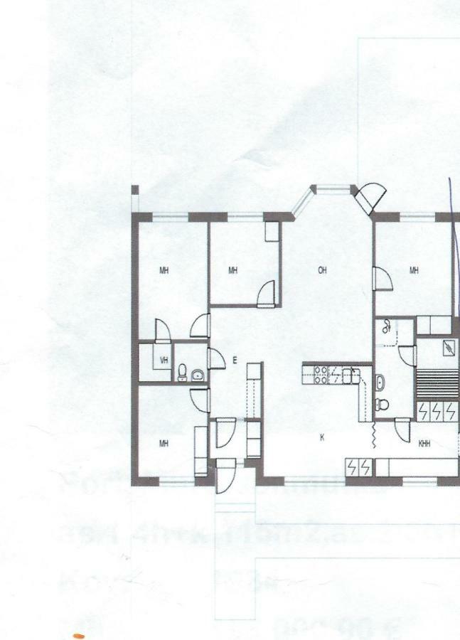 4 Bedrooms Near Center - Kranni Pori Luaran gambar